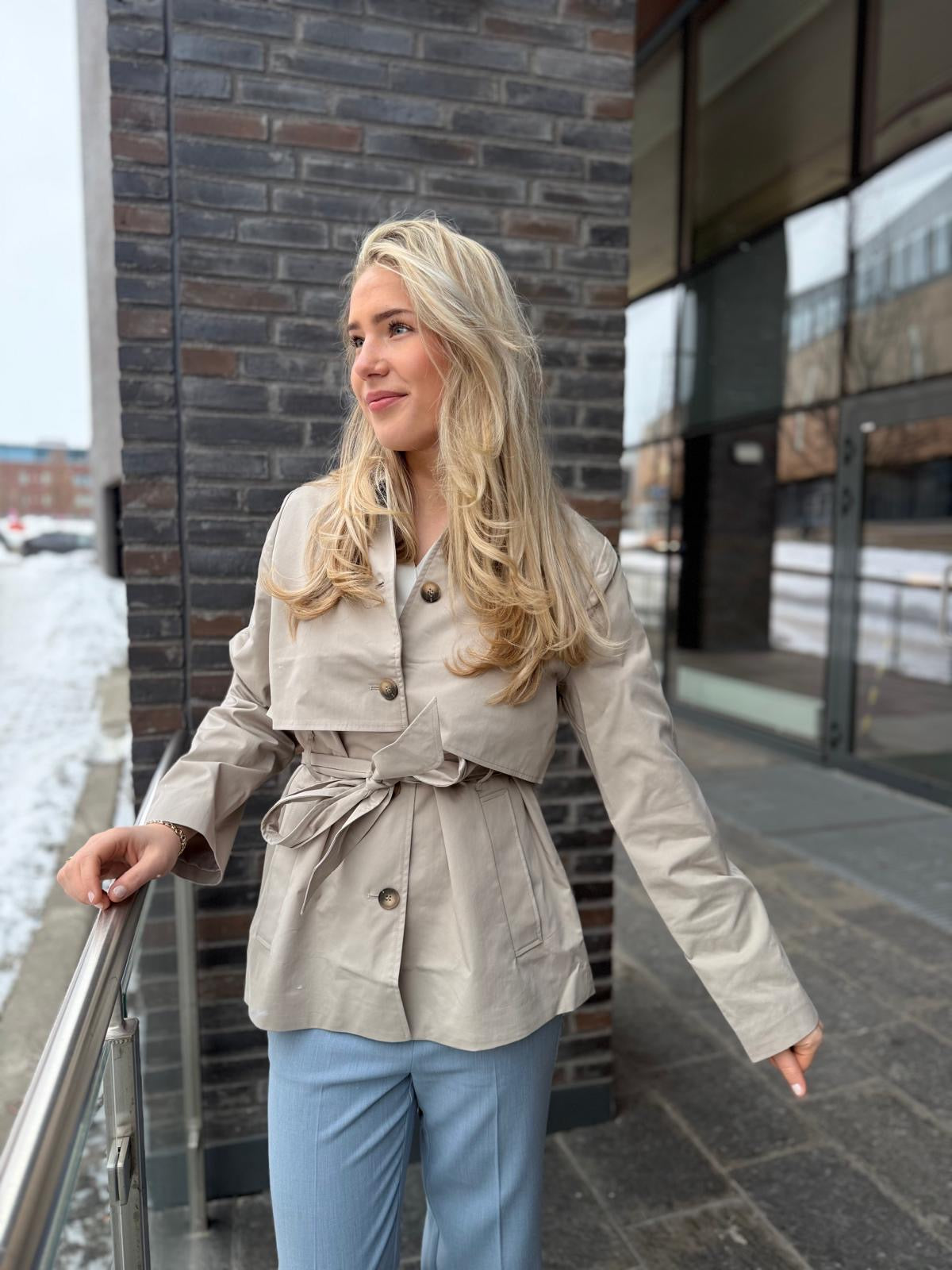 SLFBELLI Trenchcoat - Pure Cashmere